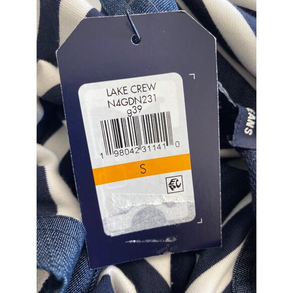 Nautica Jeans Womens Colorblocked Striped Shift Dress Nigh Sky Blue Size S NWT - Picture 5 of 5